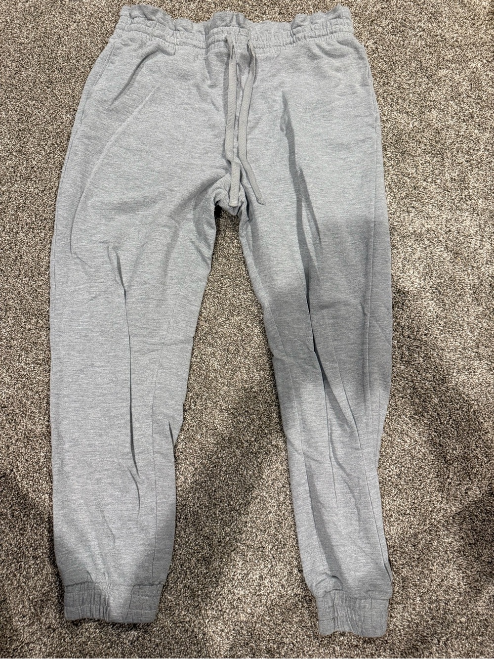 No Boundaries Light Gray Men's Drawstring Joggers